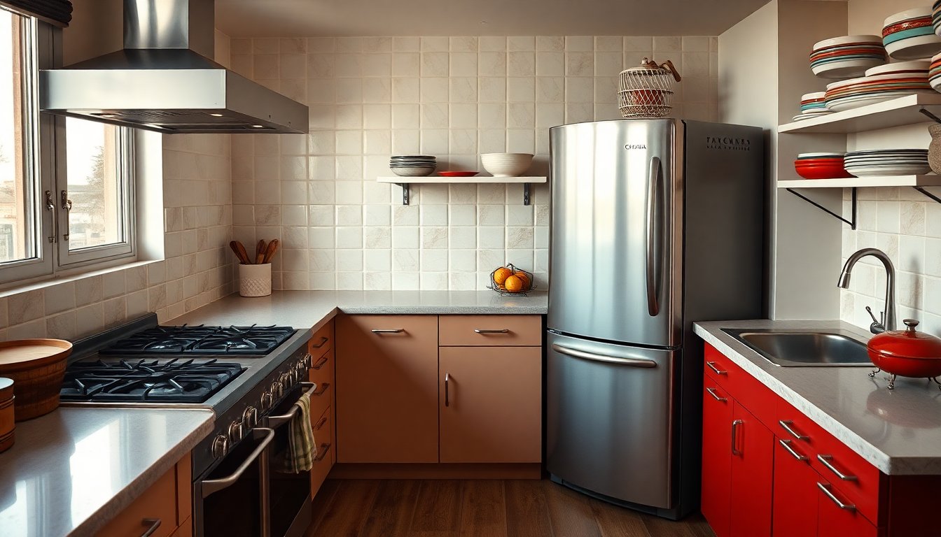 cucina in stile anni 50 come integrare il vintage con soluzioni moderne 1772480892