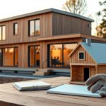 Case prefabbricate economiche: 132 metri quadrati su due piani a meno di 36.000 euro