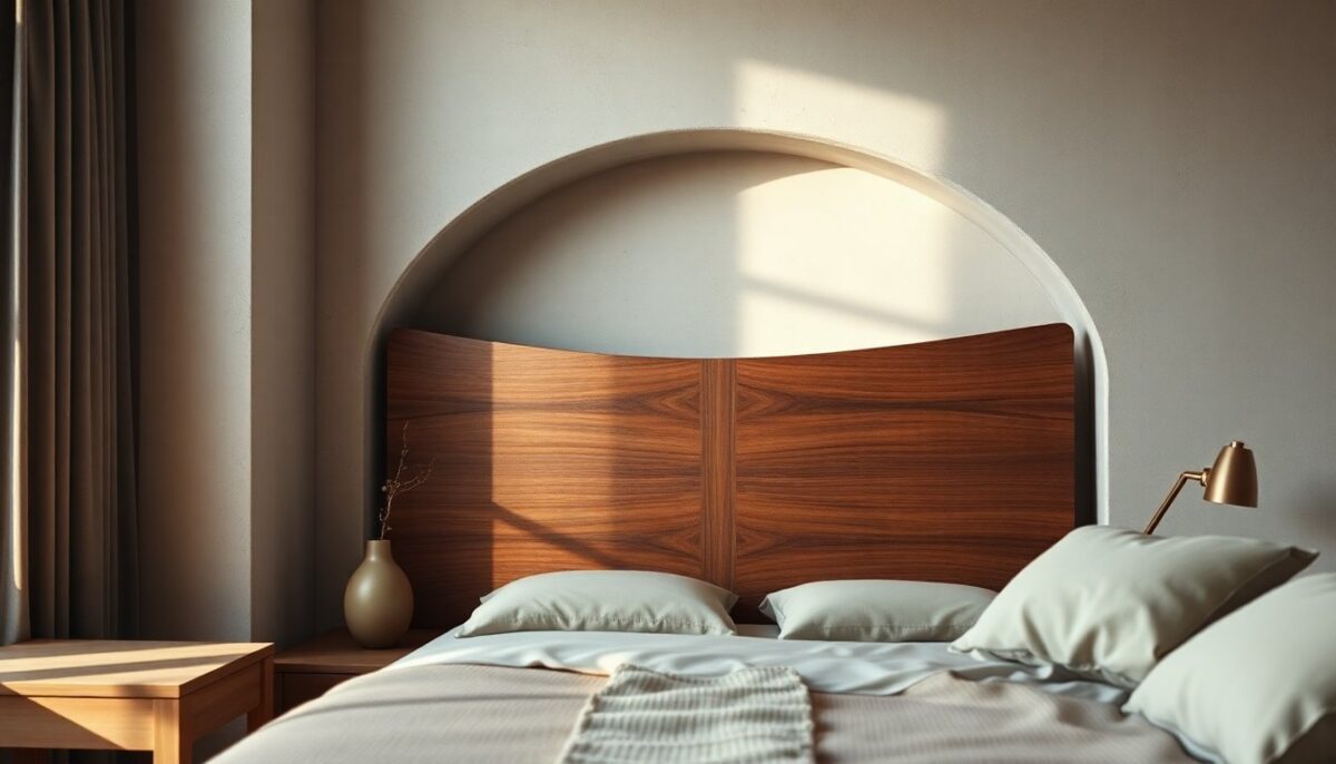 Come trasformare una nicchia irregolare in una camera da letto di carattere