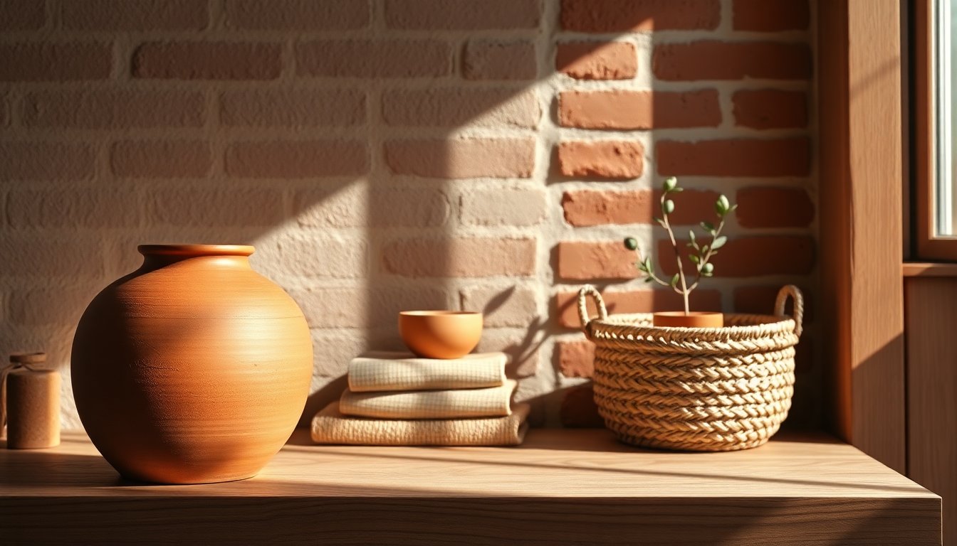 Come usare il rosso laterizio e la terracotta per dare carattere alla casa