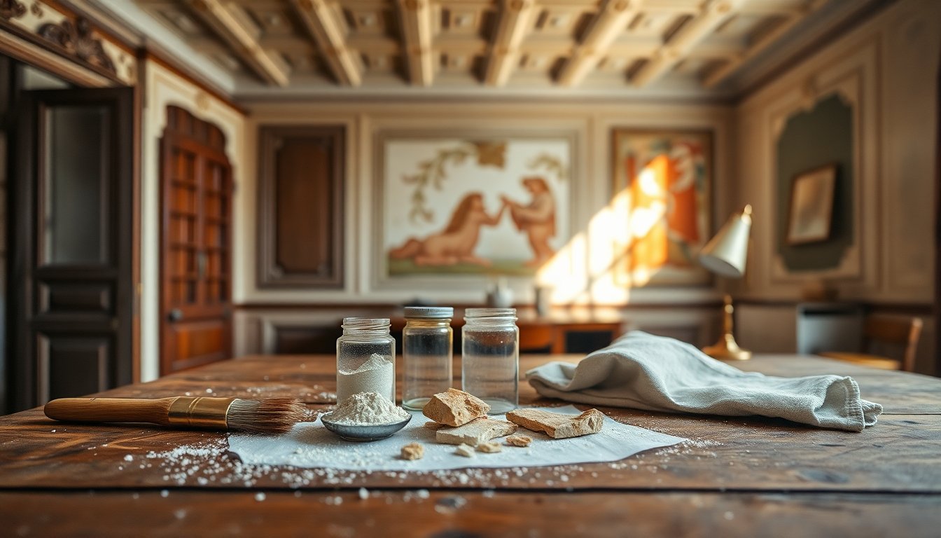 Come valorizzare affreschi e soffitti in un appartamento d'epoca a Ferrara