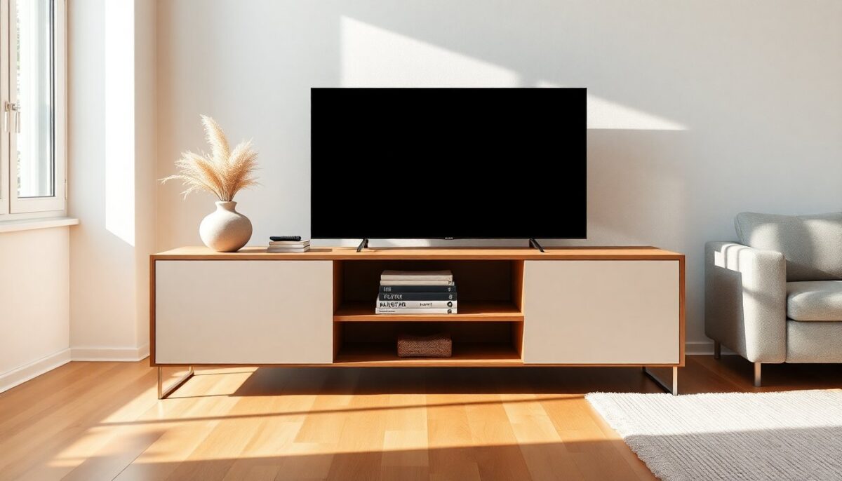 Mobile porta tv moderno Tomasella Atlante Unit AT 104 per ottimizzare lo spazio