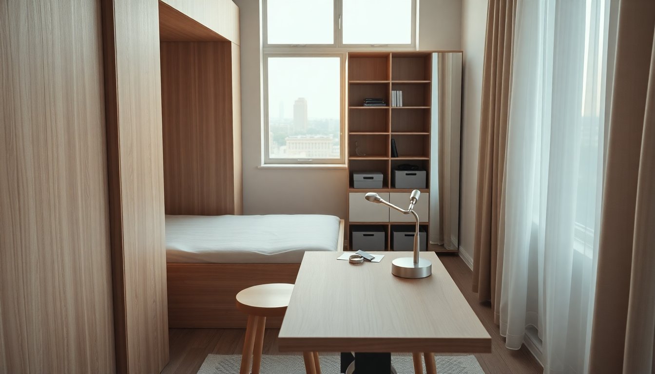 Monolocale efficiente: strategie per vivere al meglio anche in pochi metri quadrati