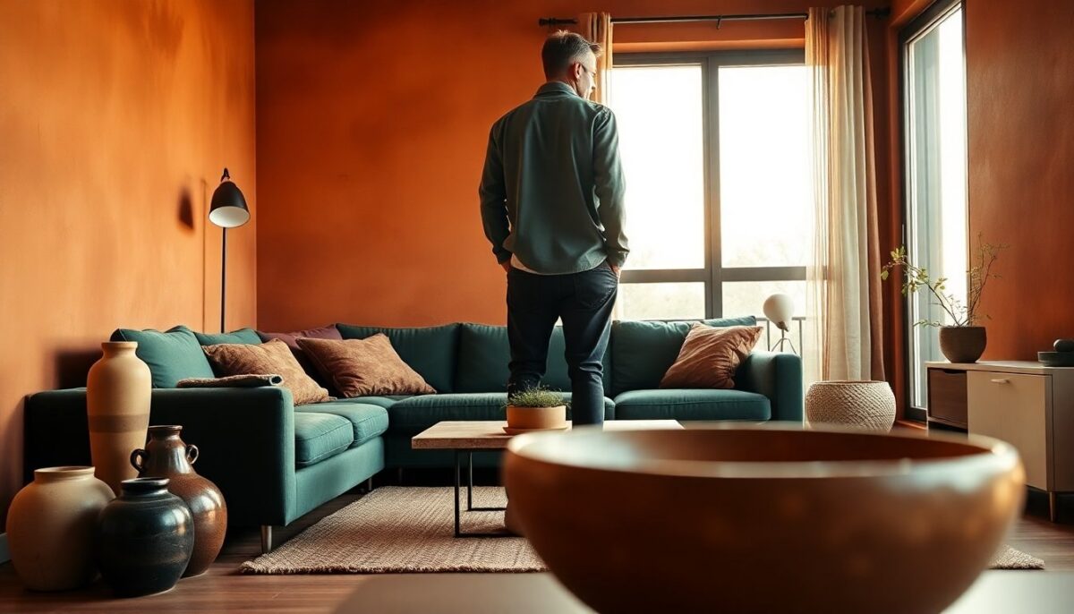 Palette terrosa vivace per interni: idee pratiche e ispirazioni