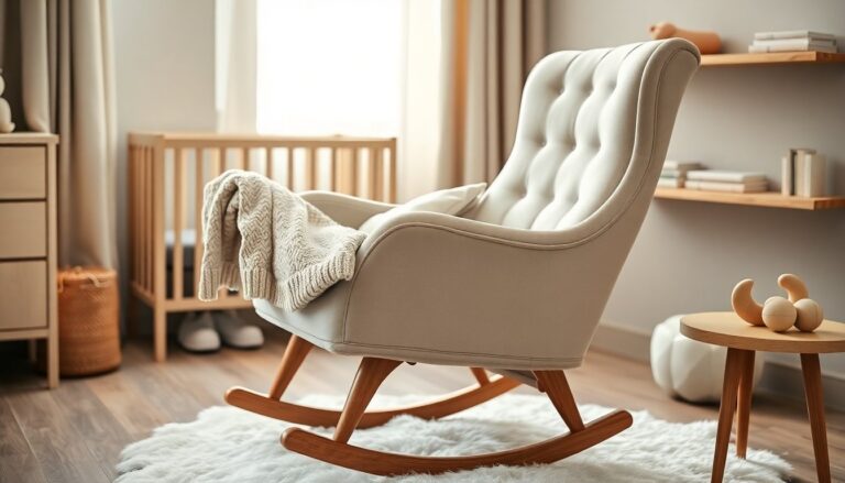 Poltrona a dondolo per allattamento: cosa sapere prima di comprare