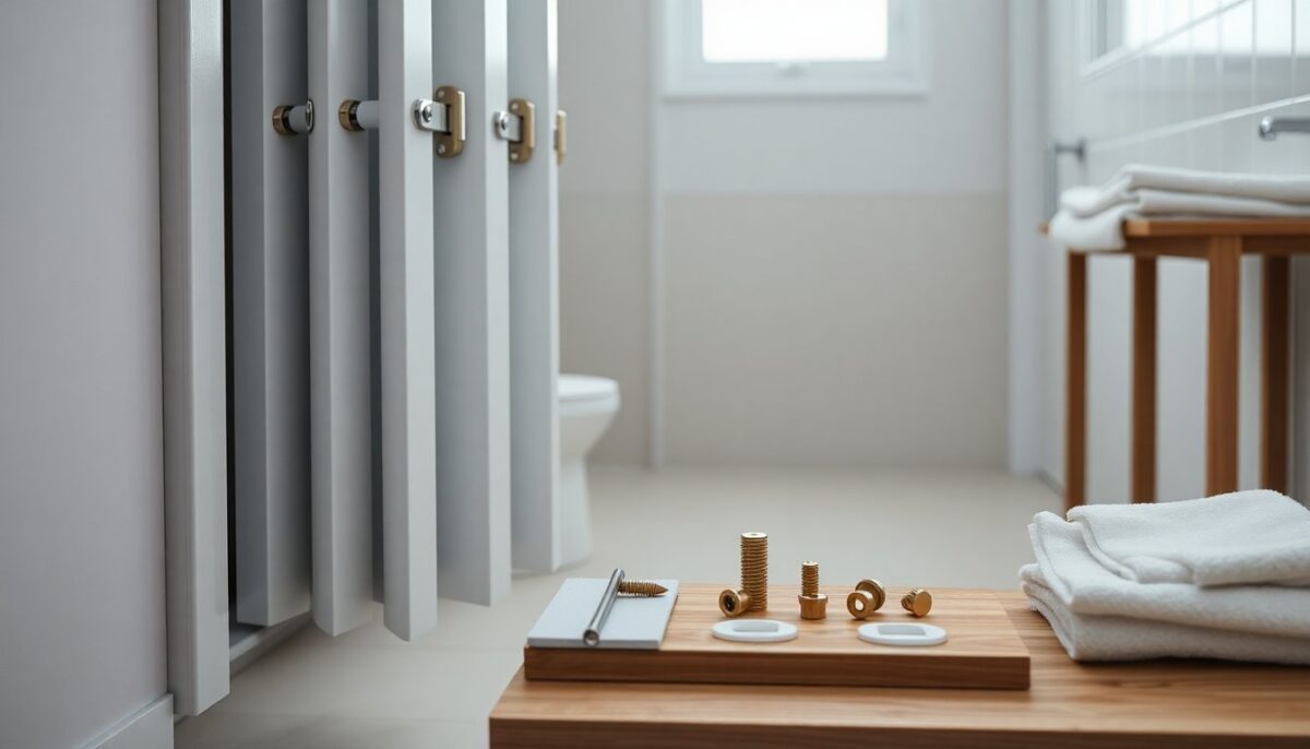 Soluzioni salvaspazio con porte a soffietto in PVC e accessori