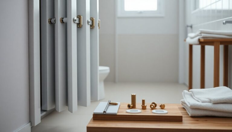 Soluzioni salvaspazio con porte a soffietto in PVC e accessori