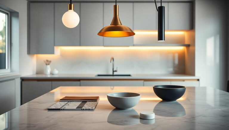 Tendenze illuminazione cucina 2026: stile, tecnologia e materiali