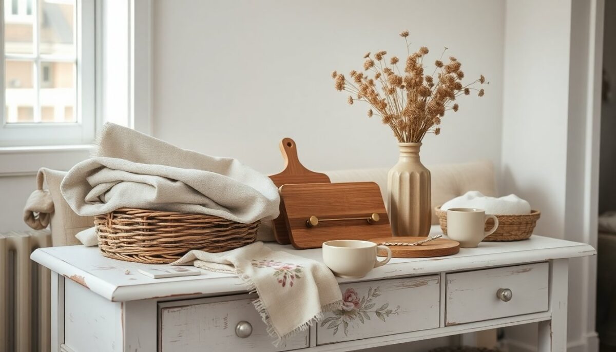 Arredare in stile shabby chic con equilibrio e materiali autentici