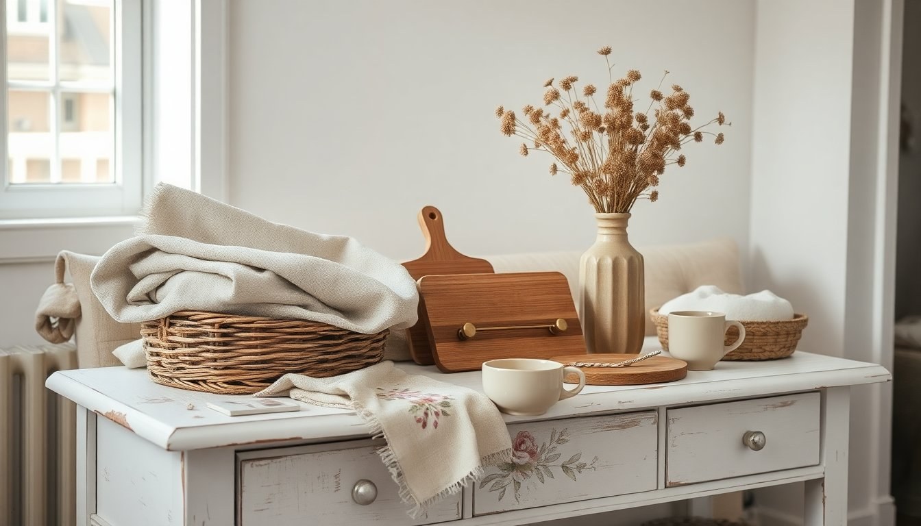 Arredare in stile shabby chic con equilibrio e materiali autentici