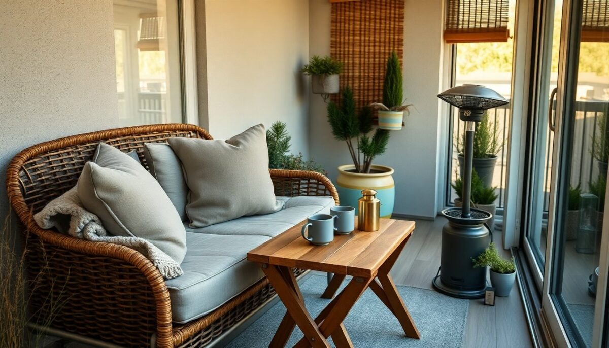 Come arredare il balcone per sfruttarlo tutto l’anno con stile