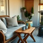 Come arredare il balcone per sfruttarlo tutto l’anno con stile