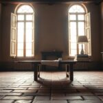 Come arredare una casa storica a Treviso con cotto e travi in evidenza