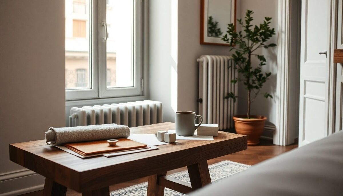 Come progettare un pied-à-terre di 55 mq a Milano con colori e materiali