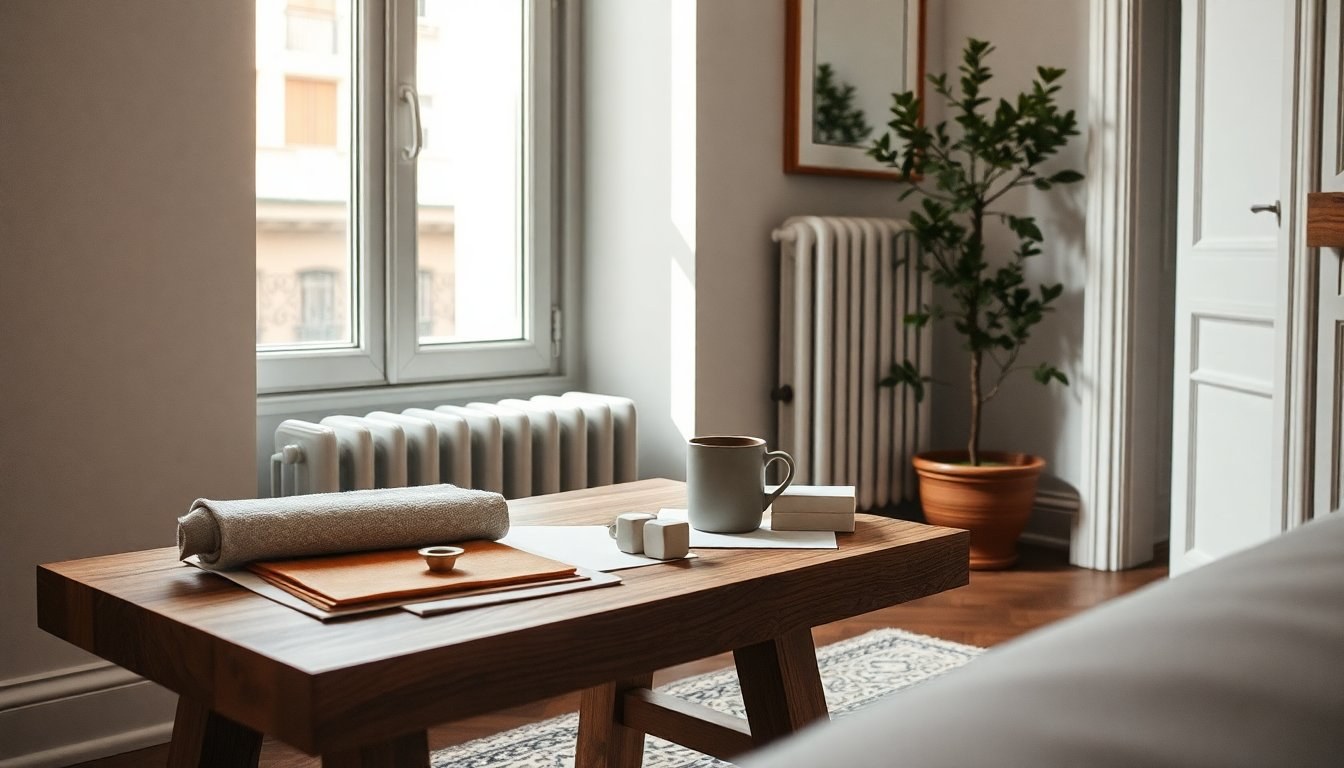 Come progettare un pied-à-terre di 55 mq a Milano con colori e materiali