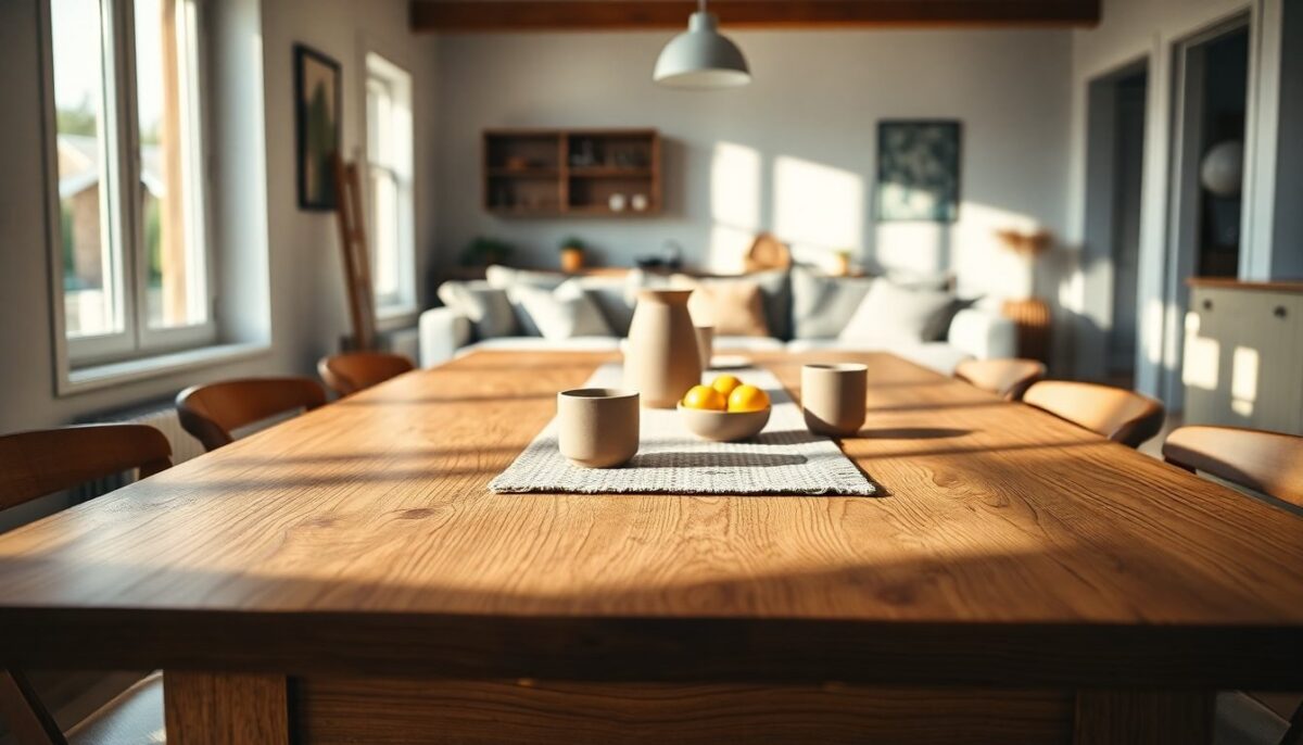 Come scegliere tavoli fissi in legno per soggiorno e cucina