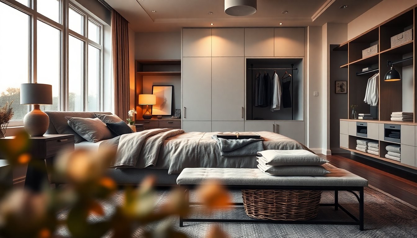 Come trasformare la camera da letto principale in una suite elegante e funzionale