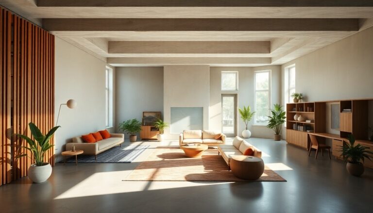 Pianta spezzata: come ritagliare zone funzionali in un open space
